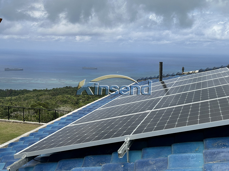 solar bracket tile roof