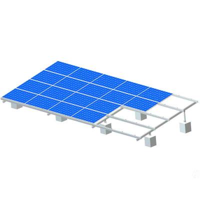 Solar-Bodenmontagesysteme mit Betonsockel