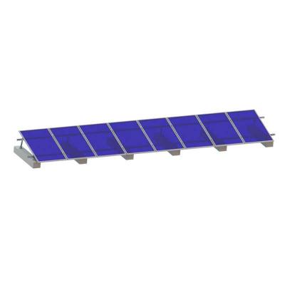 einstellbares Solar-Montagesystem für Flachdach Metalldach