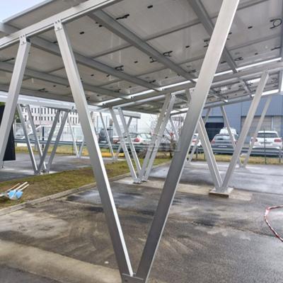 Aluminium-Solarparkplatz