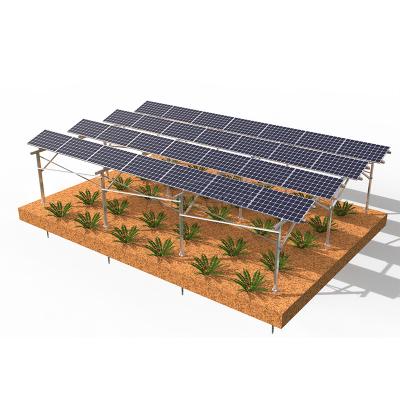 Landwirtschaftliches Solarmontagesystem