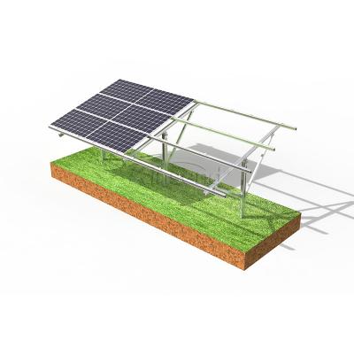 C Pfahlgründung Solar-Bodenmontage