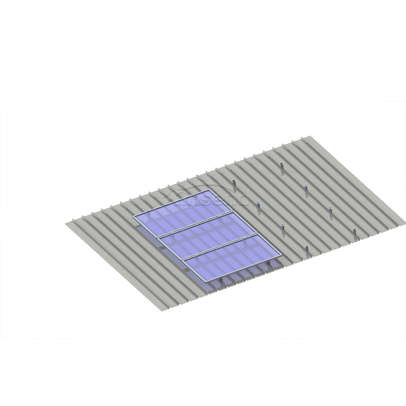 Stehfalz-Solarklemmen für Metalldachsysteme