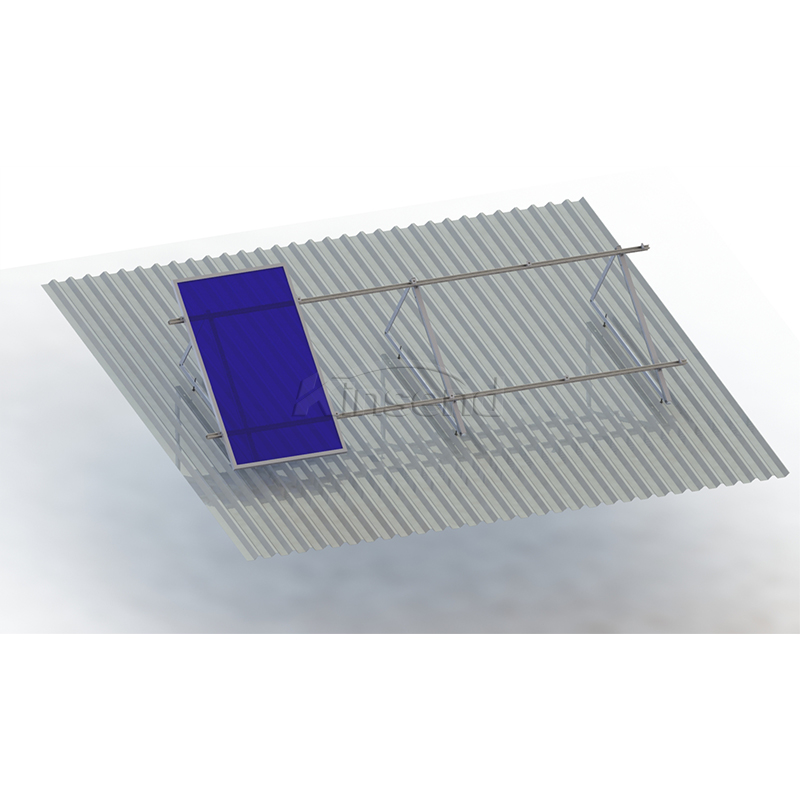 Metalldach-Solarpanel-Montage, Stativwinkel, Aluminium