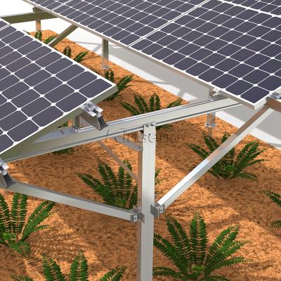 Landwirtschaftliches Solarmontagesystem