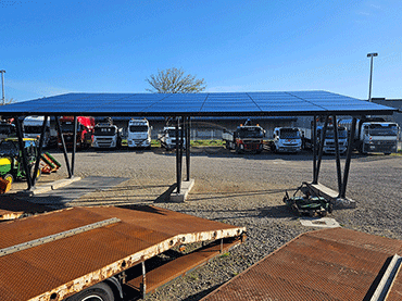 Solar-Carport-Montage, Europa