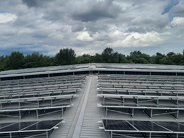 3,2-MW-Solarmetalldachprojekt in Singapur erfolgreich installiert
