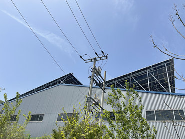 Metalldachmontagesystem 290 kW, Korea