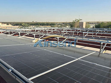 Flachdach-Montagesystem 300 kW, Kuwait